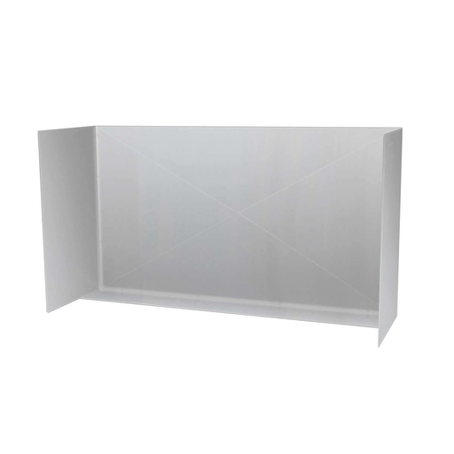 48" Stainless Steel Wind Guard (Fits 36-44" Grills)