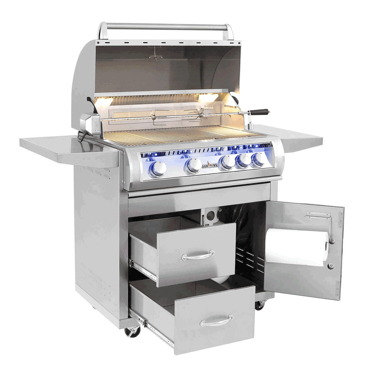 SunFire 32" Grill Deluxe Cart