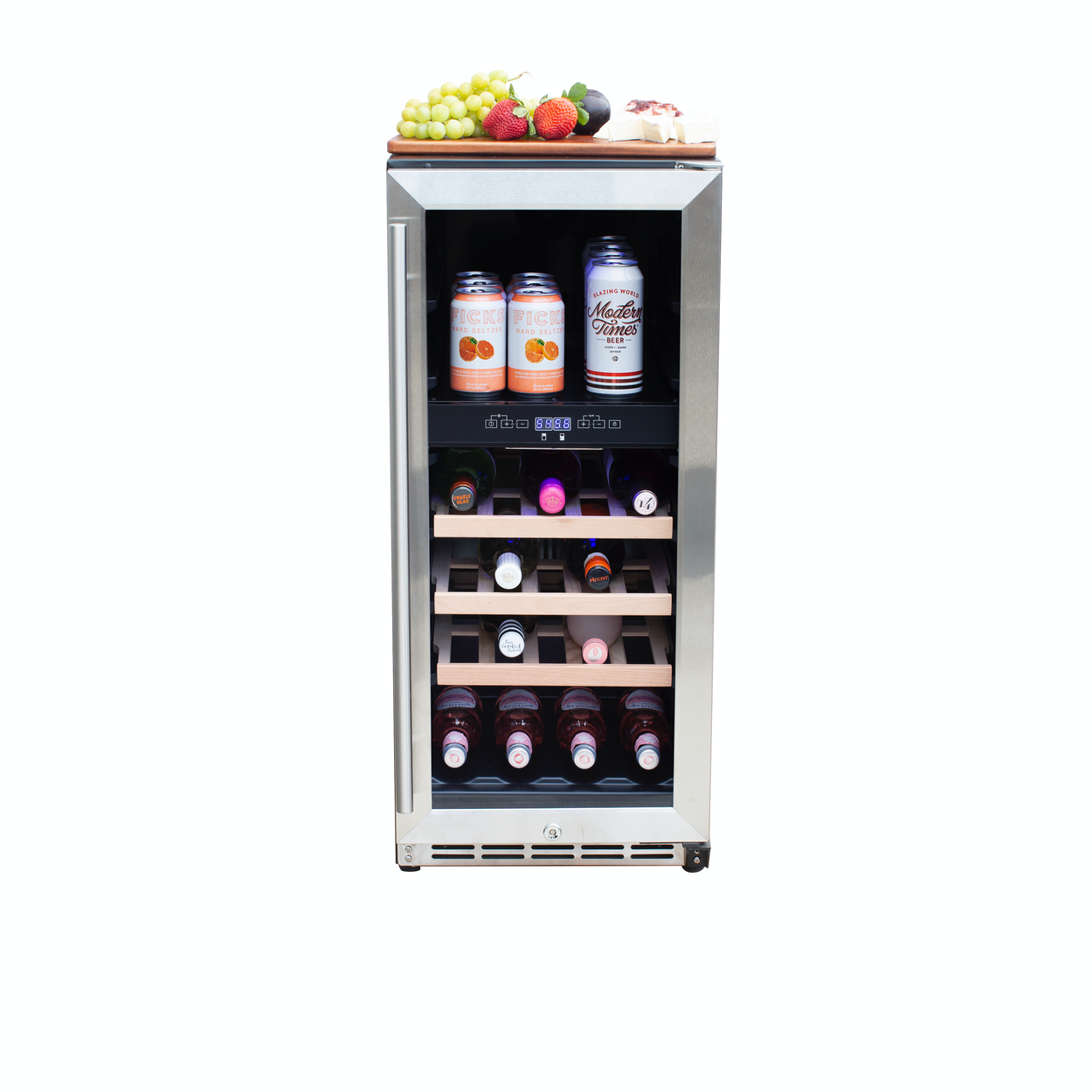 15” Outdoor Rated Dual Zone Wine Cooler