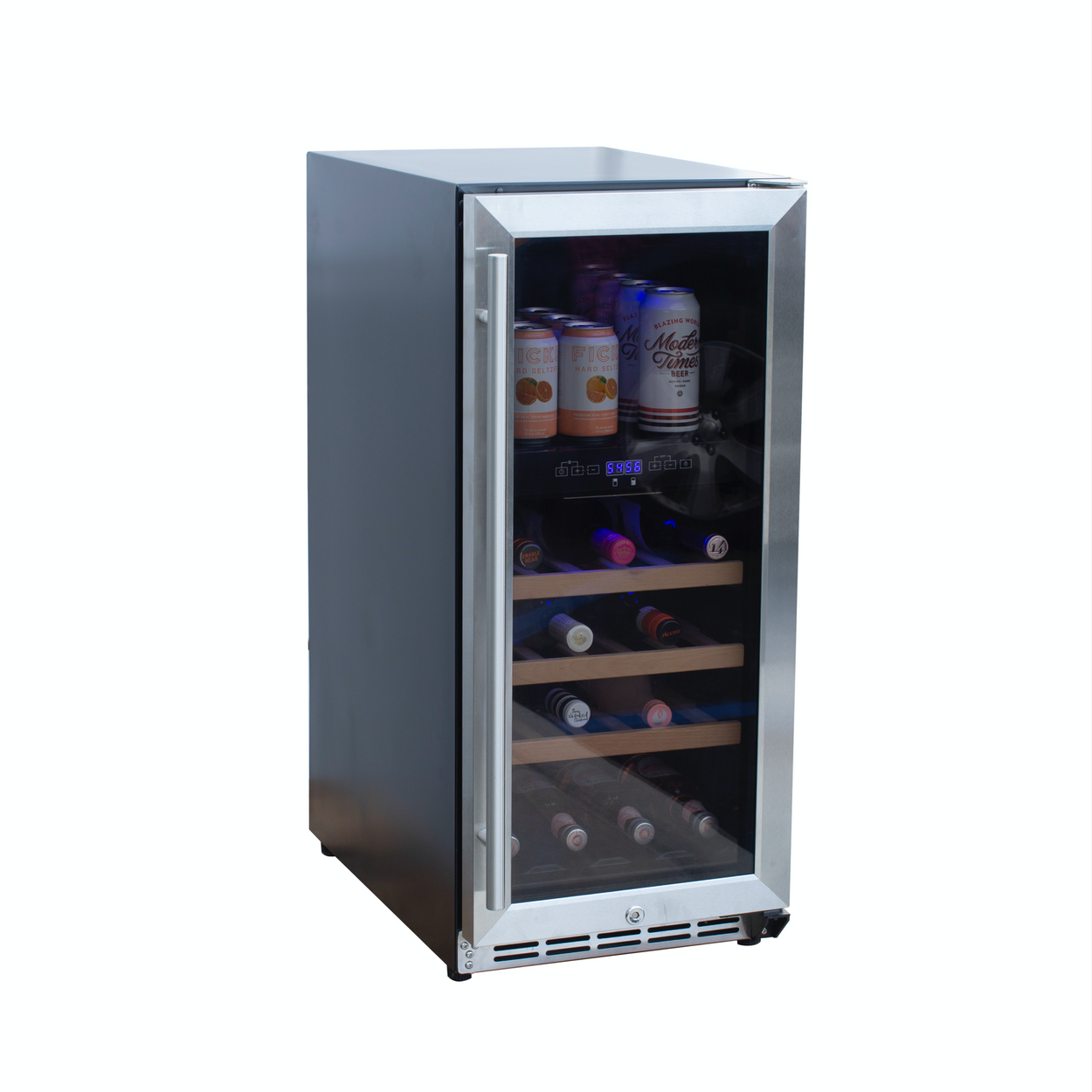 15” Outdoor Rated Dual Zone Wine Cooler