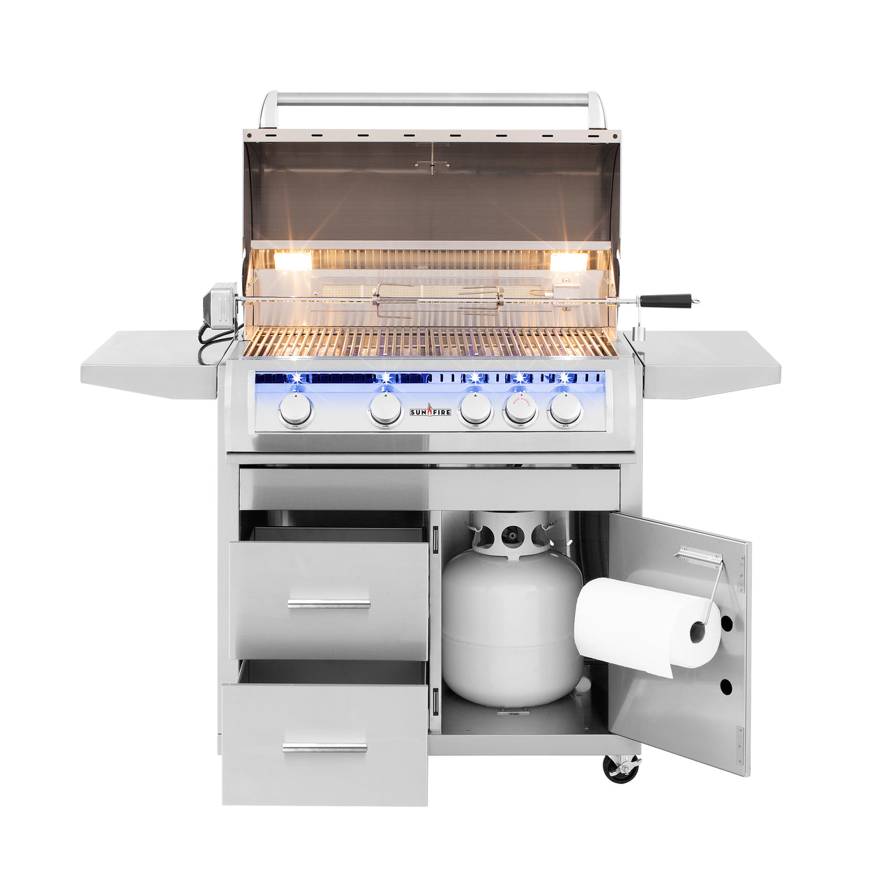 SunFire 32" Grill Deluxe Cart