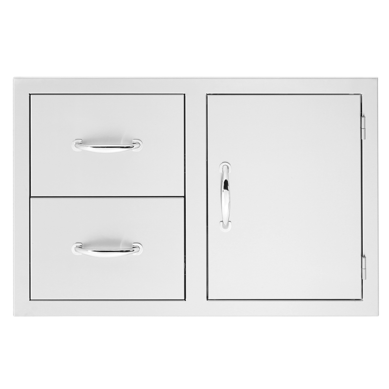 42" 2-Drawer & Access Door Combo